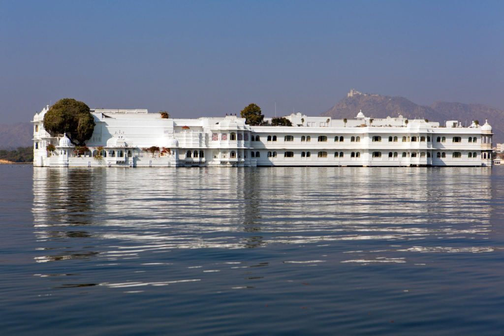 Taj Lake Palace Udaipur exterior view 