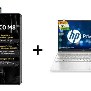 HP 15s + POCO M8 5G